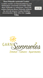 Mobile Screenshot of garni-sunnwies.com